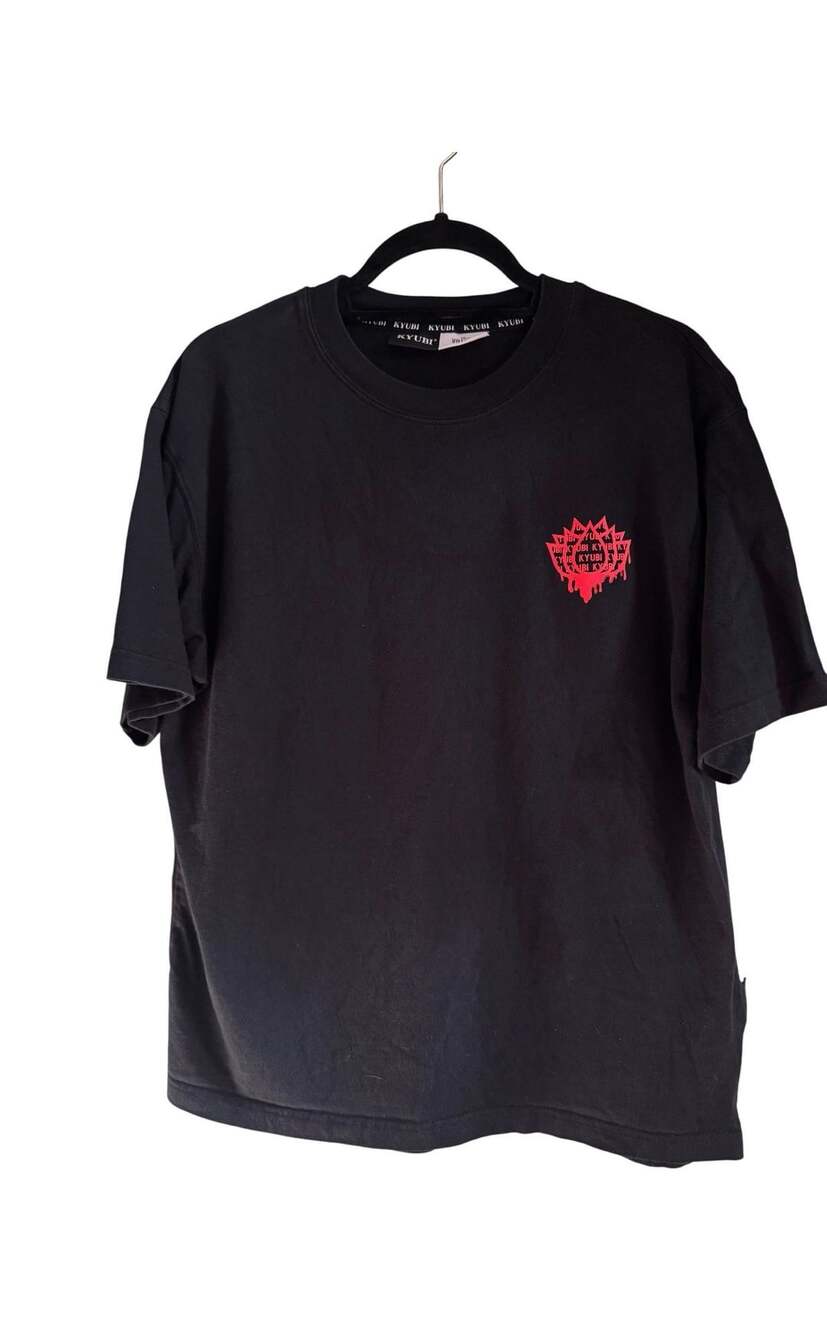 KYUBI x Disney Villains Evil Queen Mirror T-Shirt Black Size L